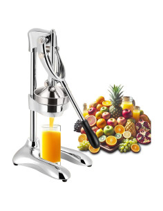 Exprimidor Manual ALINGET de Acero Inoxidable 0.75L