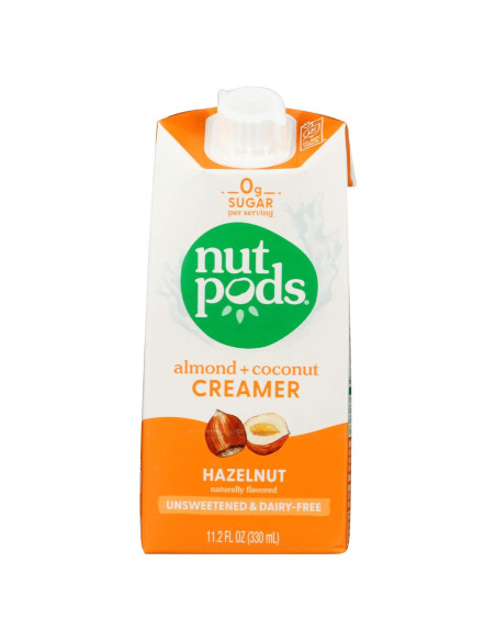 Crema a Base de Lácteos Nut Pods Avellana 330 ml