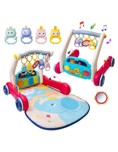 Alfombra de Juego Multifuncional Cuterabit con Piano y Andador