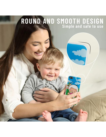 Teléfono Juguete Interactivo Wolmund con 8 Funciones y Luces