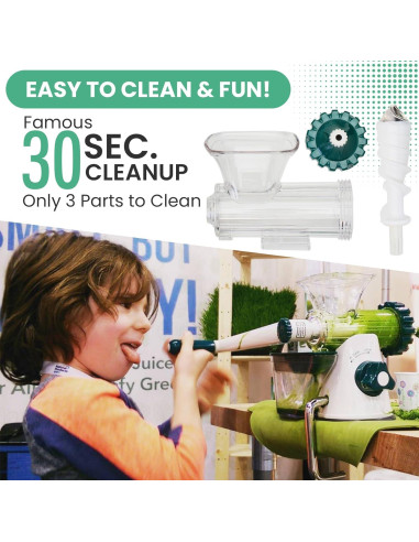 Exprimidor Saludable Lexen Manual 100 kg Acero Inoxidable