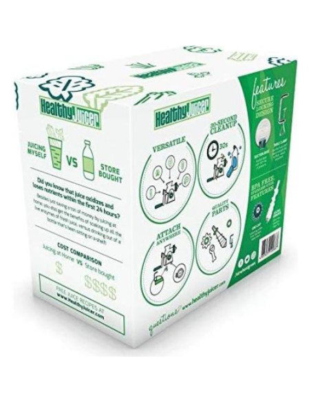 Exprimidor Saludable Lexen Manual 100 kg Acero Inoxidable