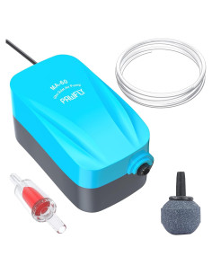 Bomba de Aire Pawfly MA-60 113 LPH Silenciosa para Acuarios