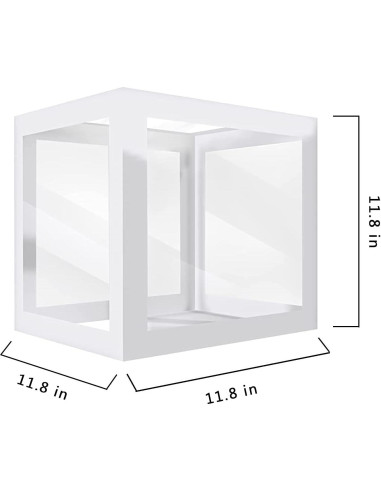 Cajas para Bebés QPEY 4PCS con Letras para Baby Shower