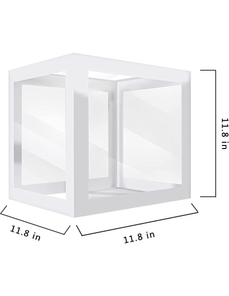 Cajas para Bebés QPEY 4PCS con Letras para Baby Shower Cajas para Bebés QPEY 4PCS con Letras para Baby Shower