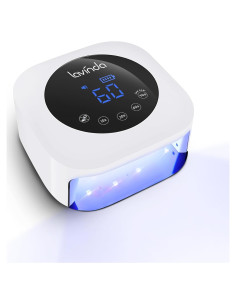 Lámpara de Uñas UV LED Lavinda 54W Inalámbrica con Temporizador