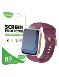 Protector de Pantalla Aemus para Reloj D1/H1 1.85" TPU 6 Pzas