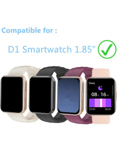 Protector de Pantalla Aemus para Reloj D1/H1 1.85" TPU 6 Pzas 2