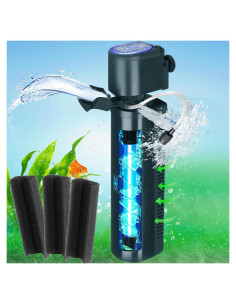 Filtro de Acuario Coospider AQ028 10W para 75 Litros