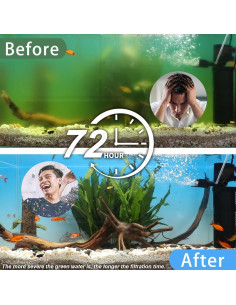 Filtro de Acuario Coospider AQ028 10W para 75 Litros 2