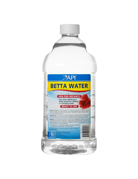 API Betta Water 1.89L Agua Precondicionada para Peces