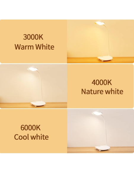 Lámpara de Mesa Inalámbrica MAYTHANK TAID-1109 LED 40 Luz Regulable