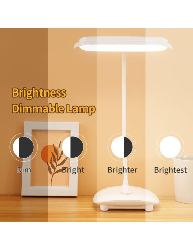 Lámpara de Mesa Inalámbrica MAYTHANK TAID-1109 LED 40 Luz Regulable