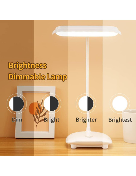 Lámpara de Mesa Inalámbrica MAYTHANK TAID-1109 LED 40 Luz Regulable