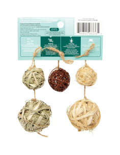 Juguete Enriquecido para Conejos y Cobayas Oxbow 5x13x17cm 2