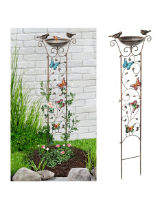 Fuente para Pájaros LEWIS&WAYNE con Trellis 101.6 cm Metal