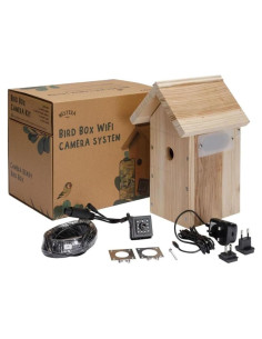 Casa de Aves Inteligente NESTERA con Cámara 1440p HD