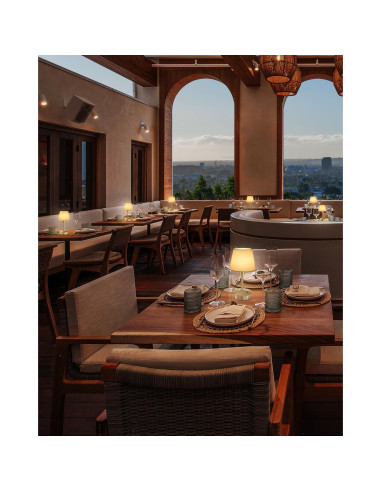 Lámpara de Mesa Portátil UMEXUS 5200mAh Táctil Azul