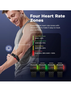Monitor de Frecuencia Cardíaca Sunny Health HR200 Bluetooth 2