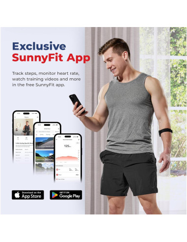 Monitor de Frecuencia Cardíaca Sunny Health HR200 Bluetooth