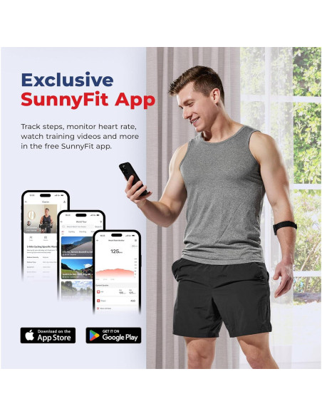 Monitor de Frecuencia Cardíaca Sunny Health HR200 Bluetooth