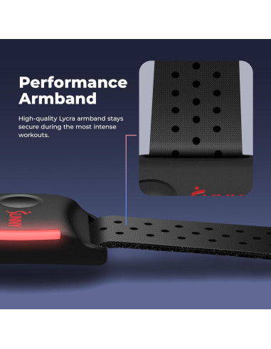 Monitor de Frecuencia Cardíaca Sunny Health HR200 Bluetooth