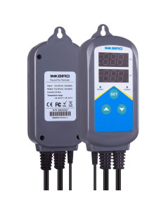 Calentador de Acuario Inkbird ITC-306T con Termostato 1200W 2