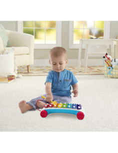 Juguete de Arrastre Fisher-Price Xilófono 8 Teclas Coloridas 2
