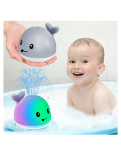 Juguete de Baño Ballena Iluminada Gigilli 6-14 Meses