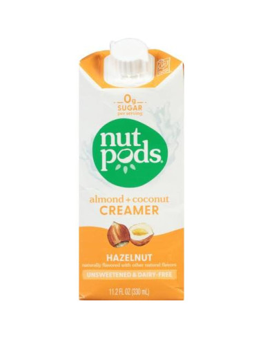 Crema a Base de Lácteos Nut Pods Avellana 330 ml