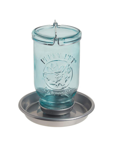 Dispensador de Agua para Aves Silvestres Perky-Pet 783 Azul