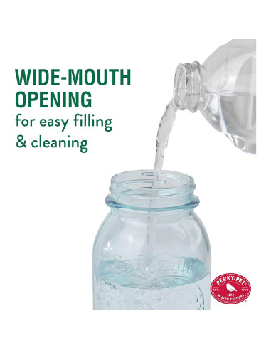 Dispensador de Agua para Aves Silvestres Perky-Pet 783 Azul