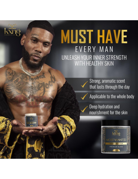 Manteca Corporal Orgánica KXNG 226g - Karité, Coco, Cacao