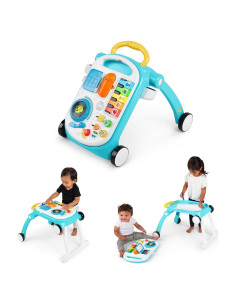 Caminador Musical 4 en 1 Baby Einstein Mix 'N Roll - Azul
