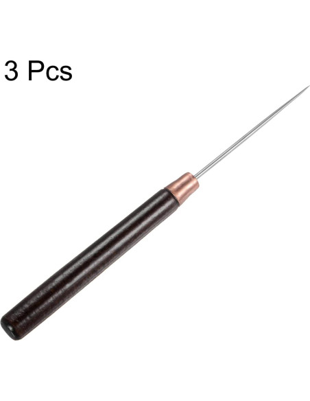 Juego de Agujas de Costura Manual HARFINGTON 3 Piezas Rojo