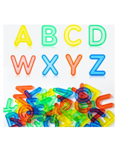 52 Letras Mayúsculas Translúcidas Odoorgames para Mesa de Luz