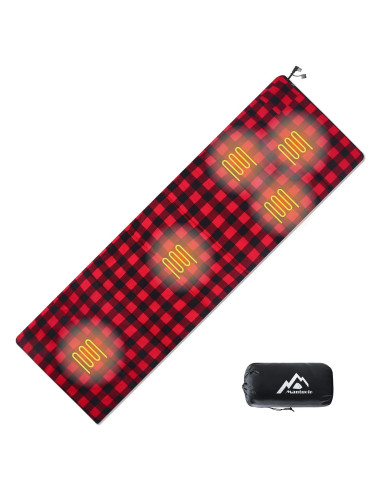 Saco de dormir calefaccionado Mantuole 5 zonas USB 198x61cm
