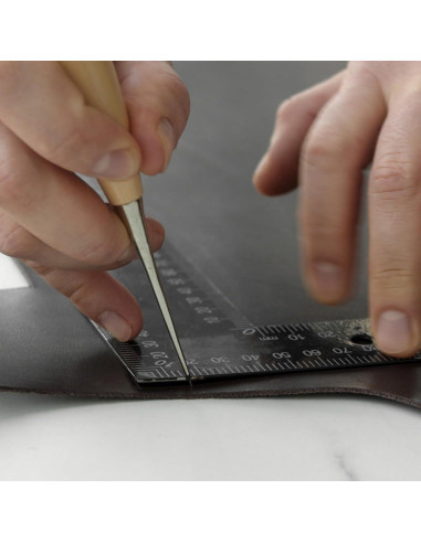 Juego de Agujas de Costura Manual HARFINGTON 3 Piezas Rojo