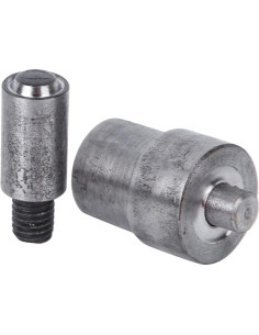 Troqueles de Ojal Manual Tiiyee 2PCS 8mm para Tela y Cuero 2