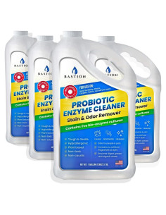 Limpiador Enzimático Probiotico Bastion 128 Oz Pack 4
