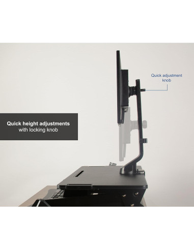 Soporte de Monitor Ajustable VIVO STAND-V001U para 1 Pantalla de 32"