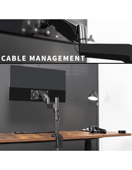 Soporte de Escritorio Articulado VIVO STAND-V101H 17-43"