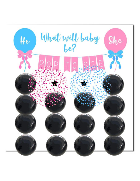 Juego de Revelación de Género Rool con Dardos y Globos