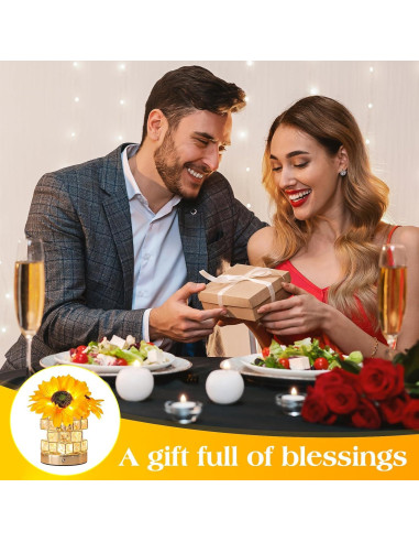 Lámpara de Flores Girasoles KIDTO Táctil Recargable LED