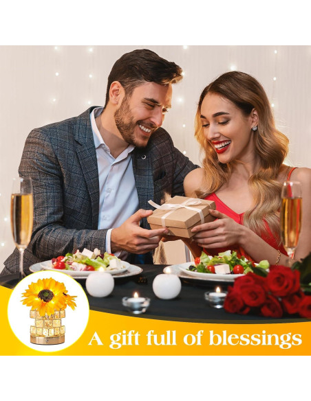 Lámpara de Flores Girasoles KIDTO Táctil Recargable LED