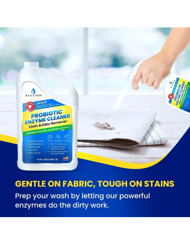 Limpiador Enzimático Probiotico Bastion 128 Oz Pack 4