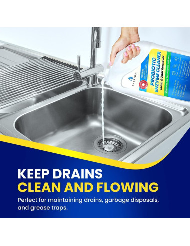 Limpiador Enzimático Probiotico Bastion 128 Oz Pack 4