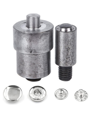 Troqueles de Ojal Manual Tiiyee 2PCS 8mm para Tela y Cuero