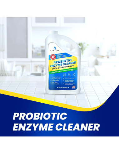 Limpiador Enzimático Probiotico Bastion 128 Oz Pack 4