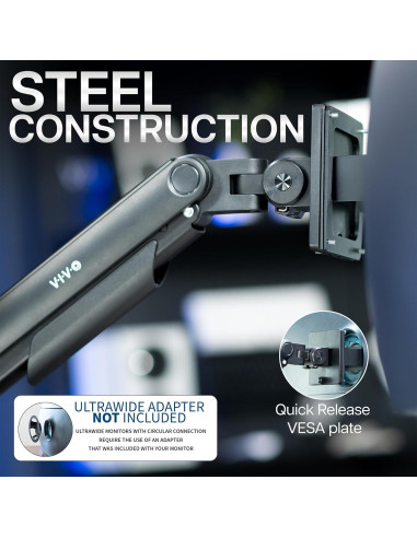 Soporte de Monitor VIVO STAND-V101E para Pantallas Ultra Anchas 49"